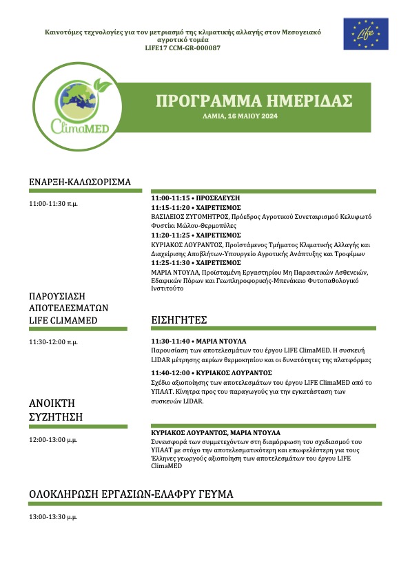 πρόγραμμα Λαμία 2024