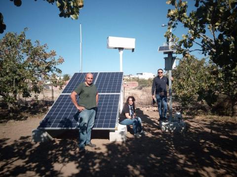 Aegina, LIDAR installation