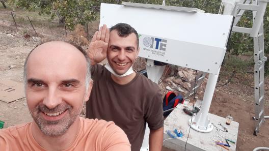 LIDAR installation Aegina