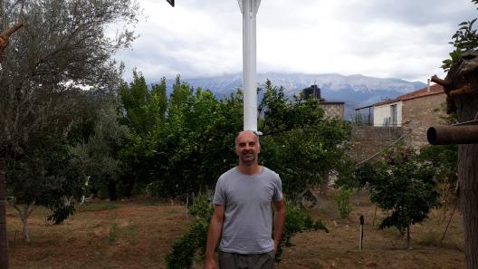 installation LIDAR device Sparti Peloponnese