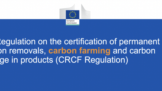 CRCF, EU policy, certification system, GHG